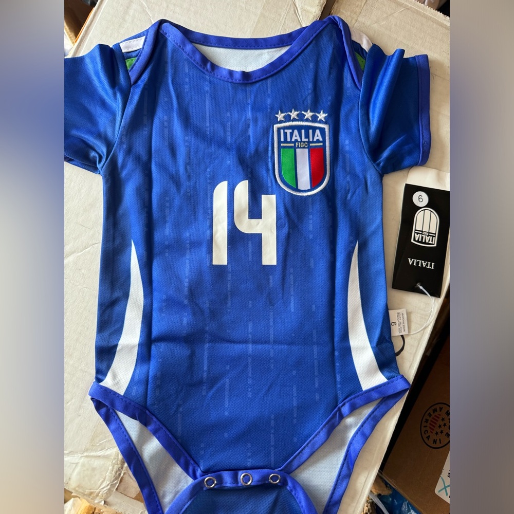 Italy baby onesie